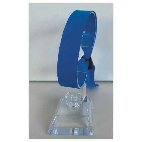 100 Bracelets en tissu bleus photo du produit