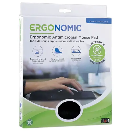 Tapis de souris avec repose poignet photo du produit