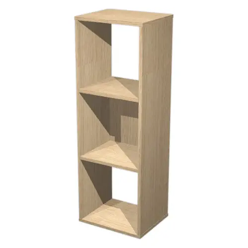 Rangement ch&ecirc;ne 3 cases mont&eacute;. photo du produit