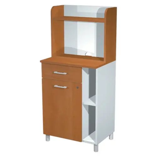 Meuble de rangement pour pause café aulne monté photo du produit