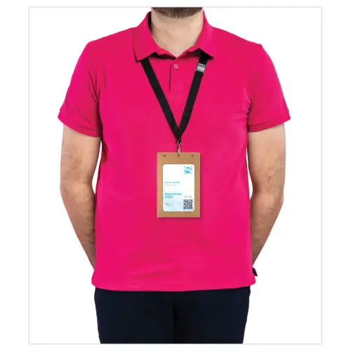 50 Pochettes de badge A6 cartonn&eacute;es photo du produit