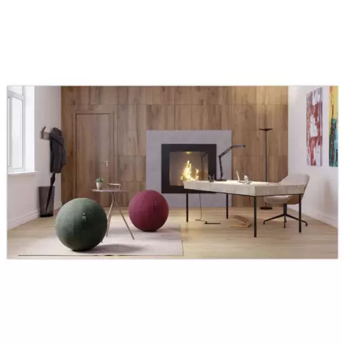 Ergoball - ballon assise ergonomique 65 cm - rouge saphir photo du produit