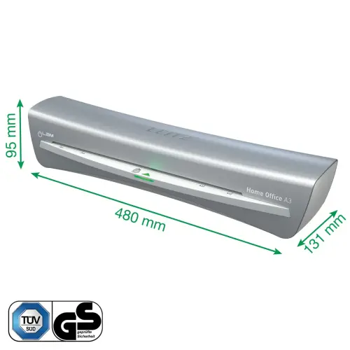 Plastifieuse Leitz iLam Home Office A3, Gris photo du produit