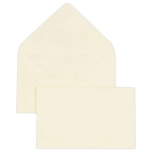 1000 Enveloppes &eacute;lections 90x140mm 80g jaunes photo du produit