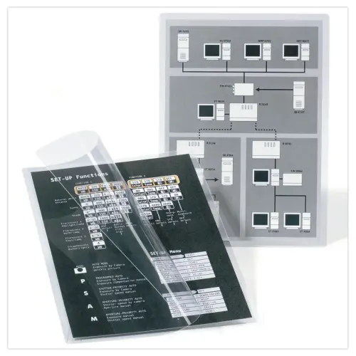 10 Pochettes de plastification à froid A4 photo du produit