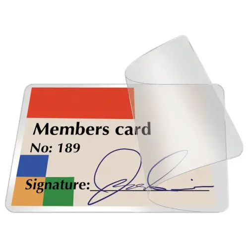 10 Pochettes de plastification &agrave; froid - petites photo du produit