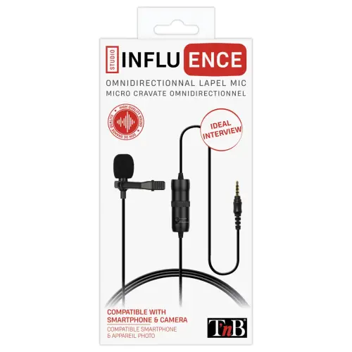 Microphone cravate - micro - T'NB photo du produit