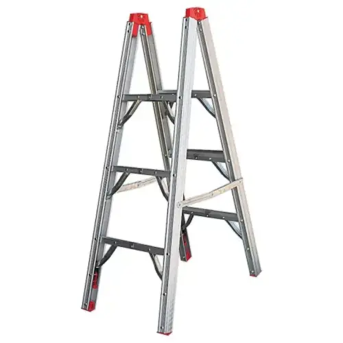 Escabeau 3 marches pliable extra plat photo du produit