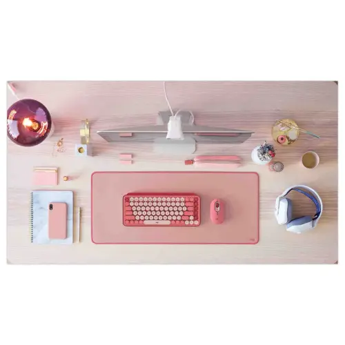 Tapis de souris  sous-main Taille L Studio Series Rose - LOGITECH photo du produit