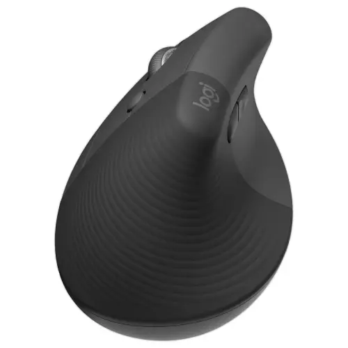 Souris ergo lift gaucher Logitech grisfonc&eacute; photo du produit