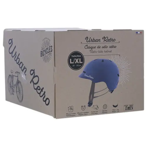 Casque de protection v&eacute;lo URBAN RETRO - Taille L - T'nB photo du produit