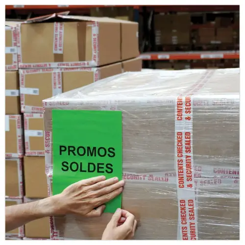 50 Planches étiquettes L210xH297mm, 50 étiq/ boîte, vert photo du produit