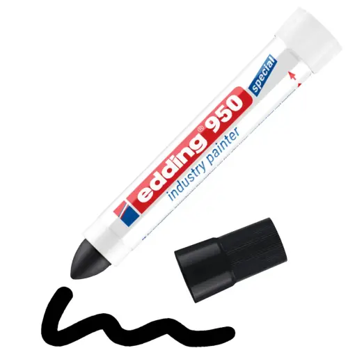 Craie industrielle Edding 950 - noire photo du produit