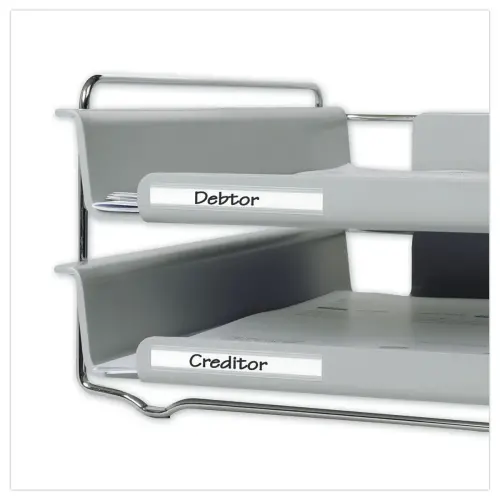 10 Portes étiquettes adhésives photo du produit