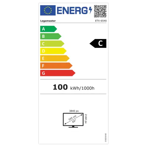 Pack &eacute;cran interactif Evolve 2 - Certifi&eacute; Google - 65 pouces - Legamaster photo du produit