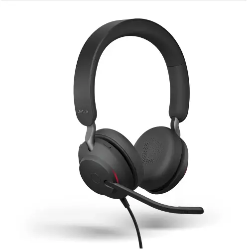 Casque filaire Jabra Evolve2 40 SE MS St&eacute;r&eacute;o photo du produit