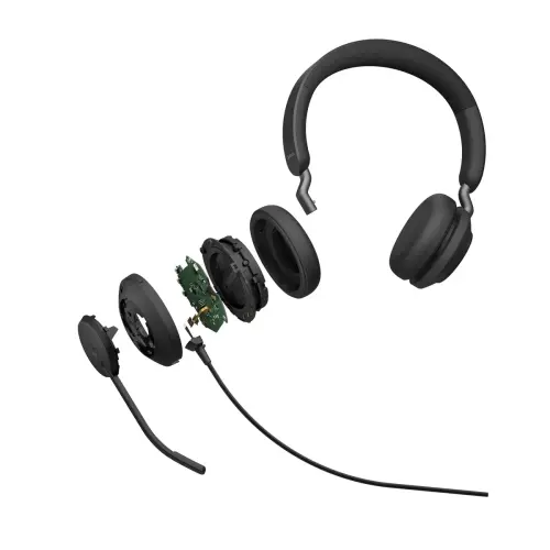 Casque filaire Jabra Evolve2 40 SE MS St&eacute;r&eacute;o photo du produit