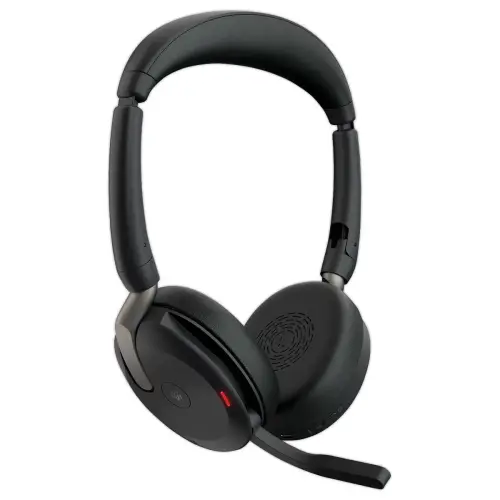 Casque téléphonique sans fil Evolve2 65 Flex Duo MS USB-C Jabra photo du produit
