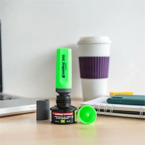 Recharge surligneur EDDING - E24 - Vert clair photo du produit