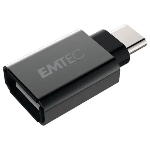 Adaptateur USB TYPE C 3.1 noir photo du produit