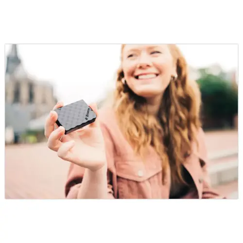 Disque dur externe Store'n'Go 512GB USB 3.2 VERBATIM noir photo du produit