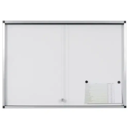 Vitrine d'int&eacute;rieur extra plate - 12 x A4 - BI-OFFICE photo du produit