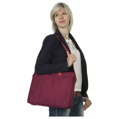 Sacoche pour ordinateur 13.3'' BISCAYNE rouge photo du produit