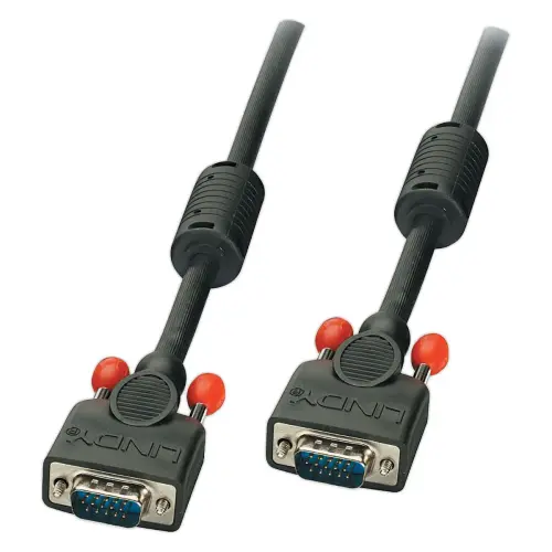 C&acirc;ble VGA M/M - 5m - Noir - Lindy photo du produit
