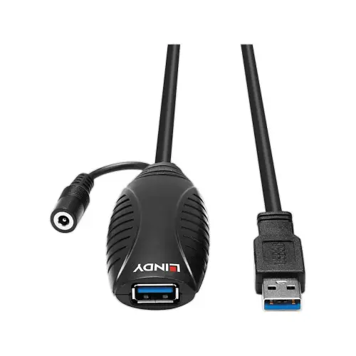 Rallonge active USB 3.0 - 10m - LINDY photo du produit