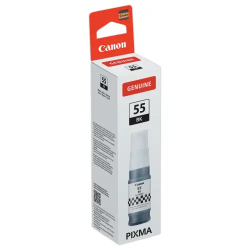 Cartouche Jet d'encre rechargeable Canon GI-55 noir photo du produit