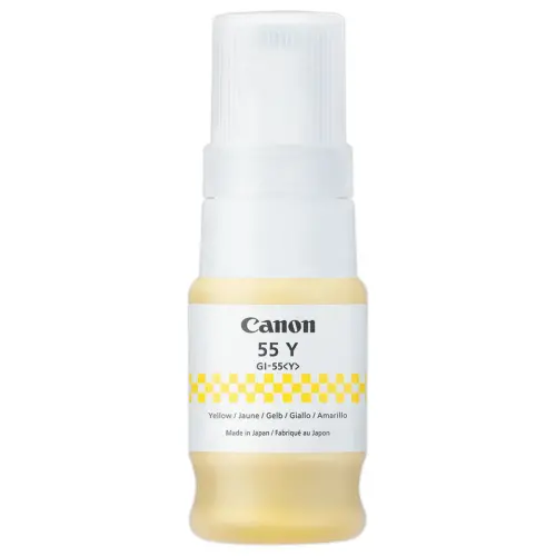 Cartouche jet d'encre rechargeable GI-55 - Jaune - Canon photo du produit