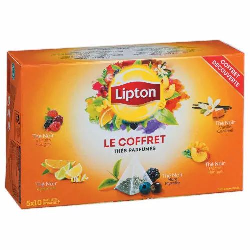 50 Sachets thé assortis -LIPTON photo du produit