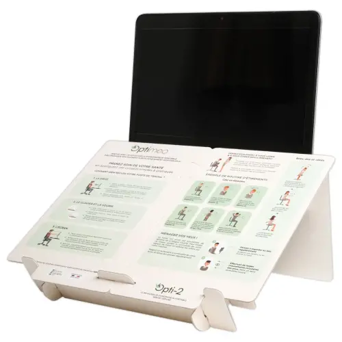 Support pour PC portable ERGO OPTI-2 -Optimeo photo du produit
