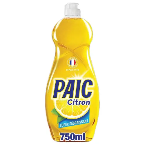 10 Liquides vaisselle - Citron - 750 ml - PAIC photo du produit