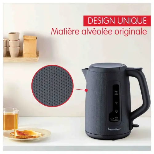 Bouilloire 1.5 L Mornin Moulinex - Bleu nuit photo du produit