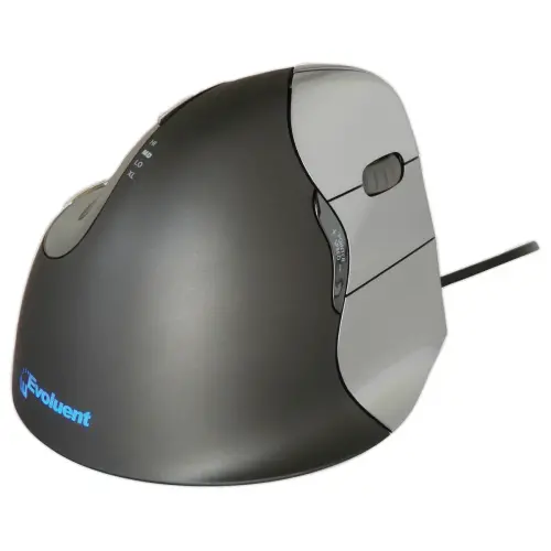 Souris ergonomique verticale filaire Evoluent 4 droitier photo du produit