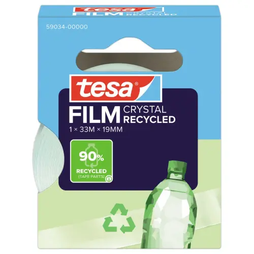 Rouleau adhésif transparent Tesafilm® Eco & Crystal 33mx19mm photo du produit