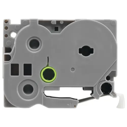 Ruban comp Brother TZE N241 cassette 18 mm Noir / blanc photo du produit