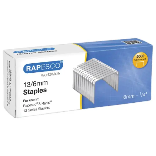 5000 Agrafes 13/6 pour pistolet cloueur photo du produit