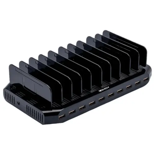 Station de Charge USB - 10 ports - LINDY photo du produit