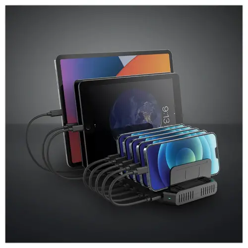 Station de Charge USB - 10 ports - 120W - LINDY photo du produit