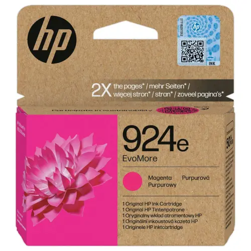 Cartouche jet d'encre 924e EvoMore - Magenta - HP photo du produit