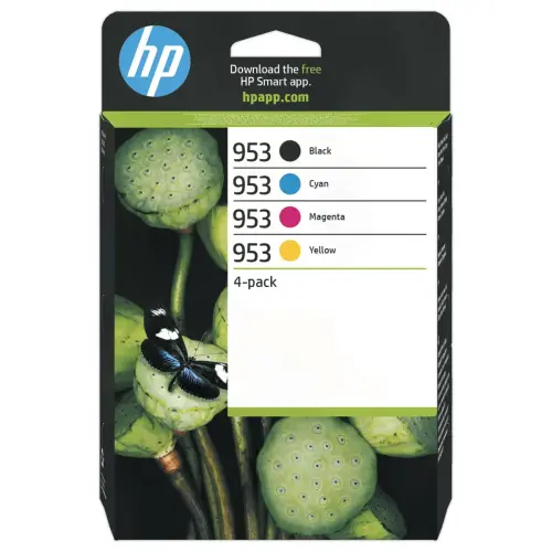 HP 953 cartouche d'encre 4 couleurs 6ZC69AE photo du produit
