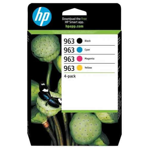 HP 963 cartouche d'encre 4 couleurs 6ZC70AE photo du produit