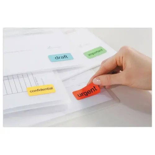 Planches de 960 étiquettes enlevables jaune Avery 45.7 x 21.2mm photo du produit