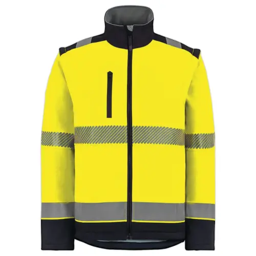 Softshell HV e-vision jaune - XL photo du produit