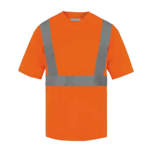 Tee-shirt de s&eacute;curit&eacute; XENON orange - Taille XL - T2S photo du produit