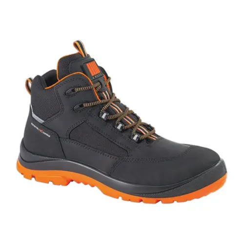 Paire Chaussures de s&eacute;curit&eacute; montantes CARDIFF S3 - R&eacute;tro-r&eacute;fl&eacute;chissantes - Pointure 48 - RG photo du produit