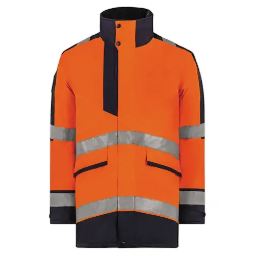 Parka orange haute visibilit&eacute; E-VISION - Label GRS - Taille S - T2S photo du produit