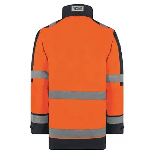 Parka orange haute visibilit&eacute; E-VISION - Label GRS - Taille L - T2S photo du produit
